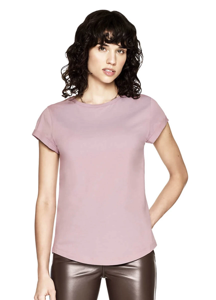 Earth Positve Womens Rolled Sleeve T-Shirt