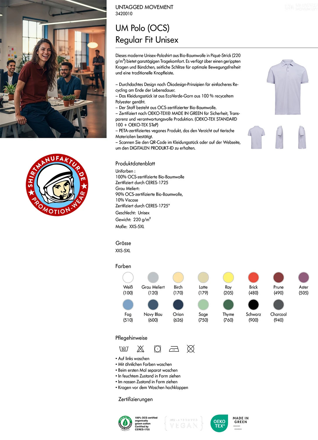 Untagged Movement Polo Regular Fit