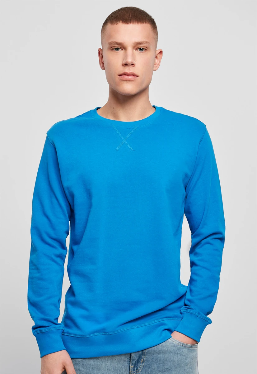 Build Your Brand, Light Sweatshirt BY010, cobalt blue