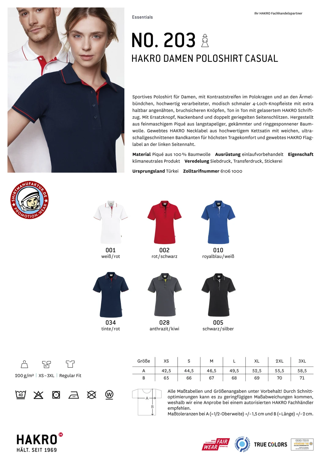 Hakro Ladies Poloshirt Casual
