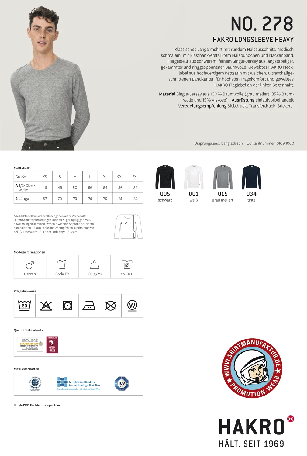 Hakro Longsleeve Heavy