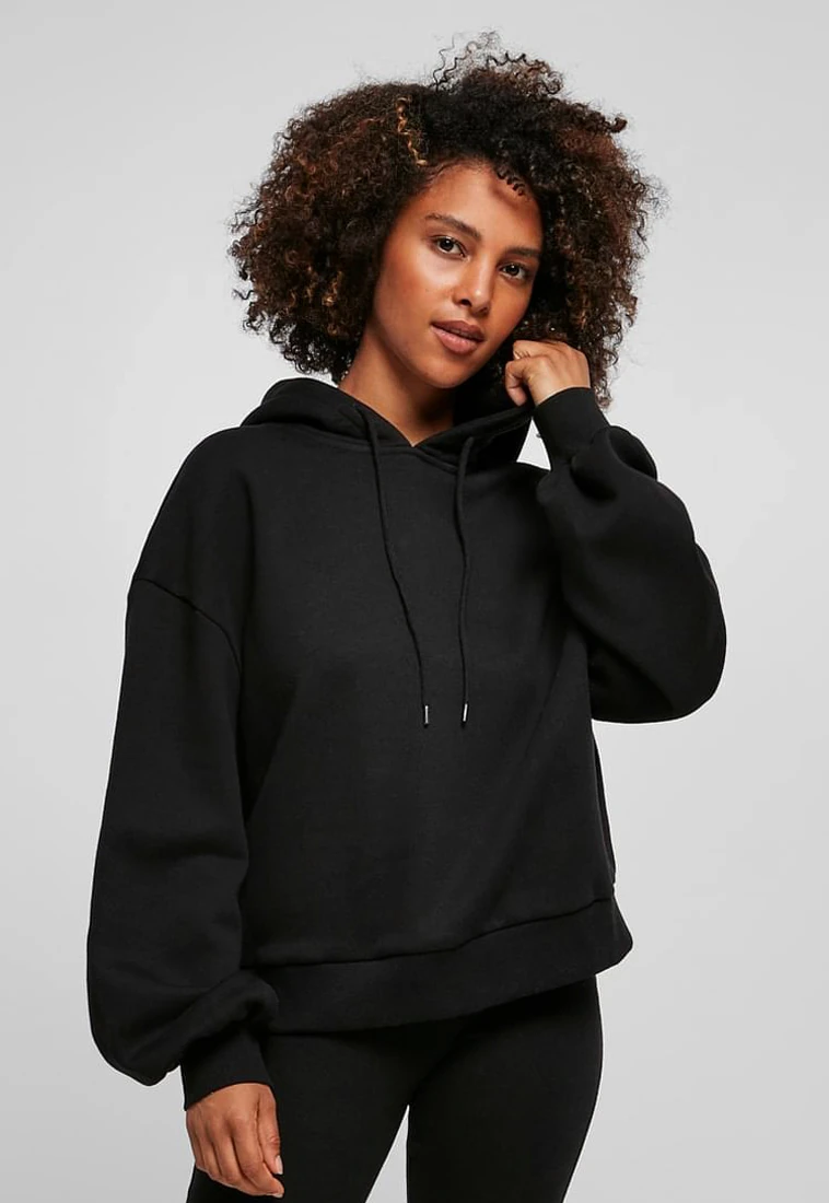 Build Your Brand Ladies Organic Oversized Hoodie