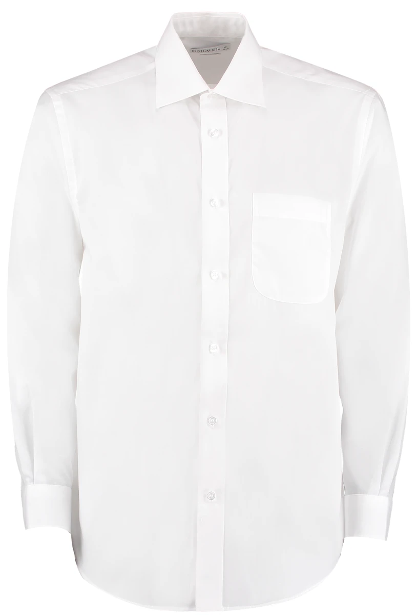 Kustom Kit Business Shirt Longsleeve