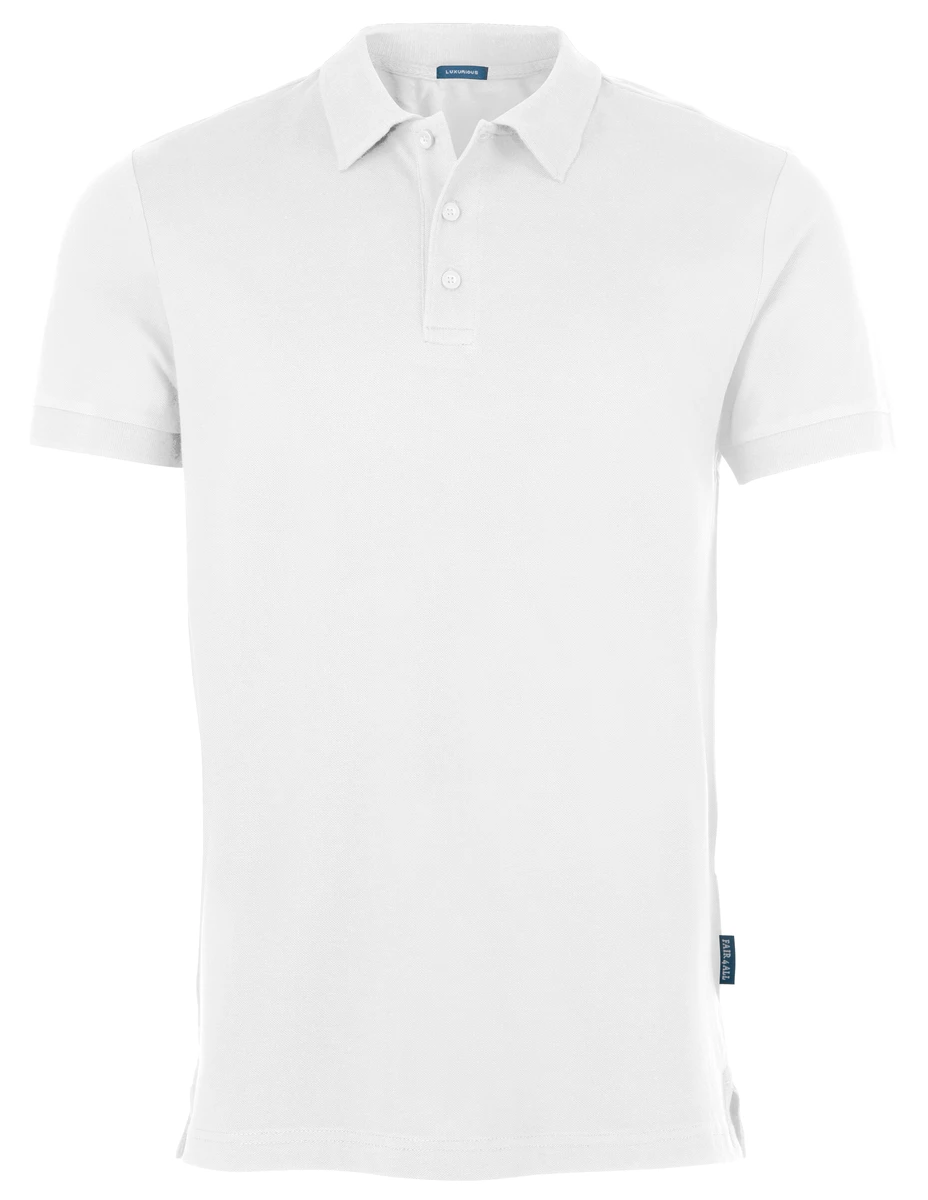 HRM Mens Luxury Stretch Polo