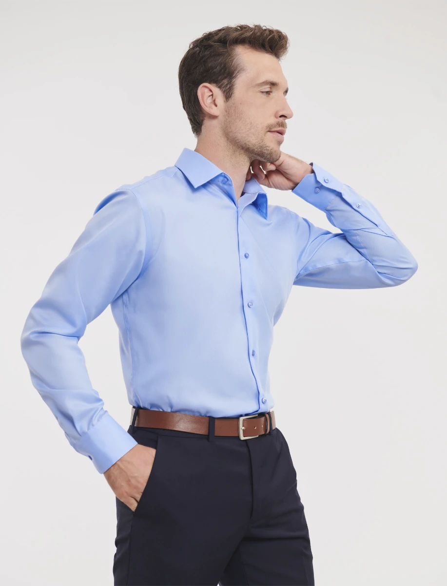 Russell Longsleeve Tailored Ultimate Non-Iron Shirt