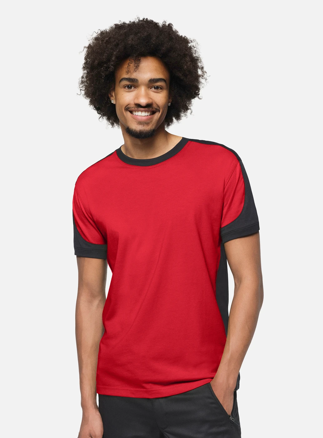 Hakro T-Shirt Contrast Mikralinar Eco