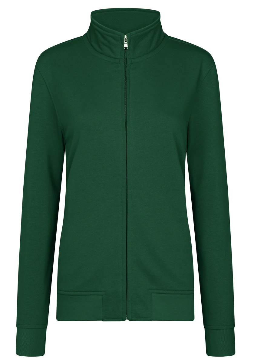 HRM-sweatjacke, dunkelgrün, packshot