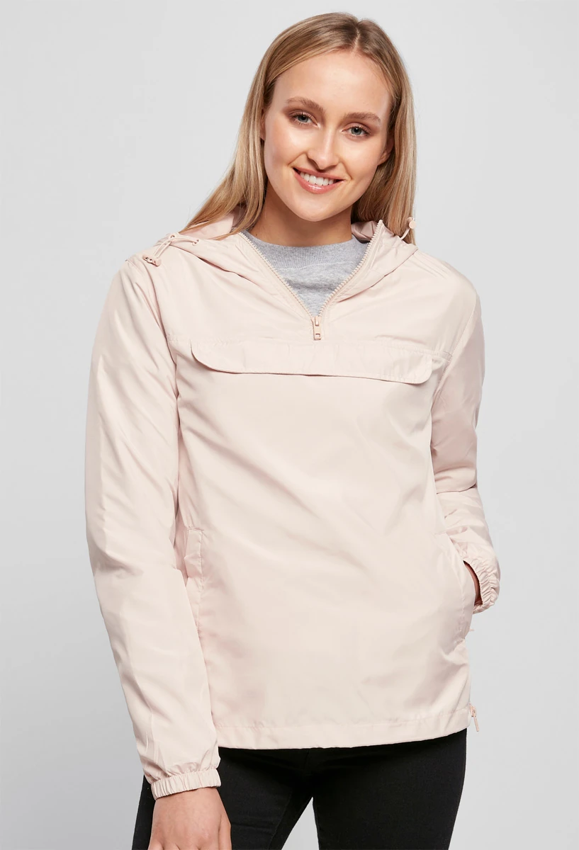 Build Your Brand Ladies Basic Pull Over Jacket