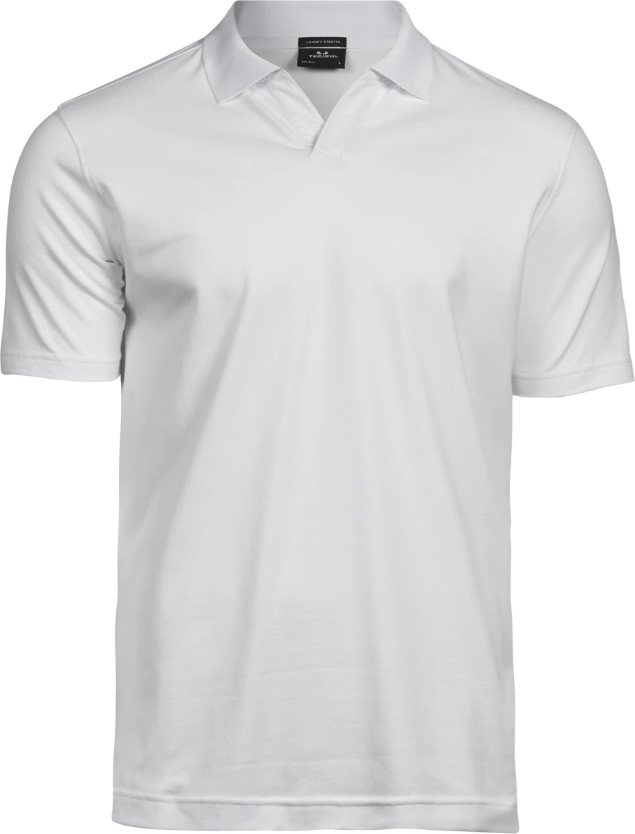 Tee Jays Luxury Stretch V-Neck Polo