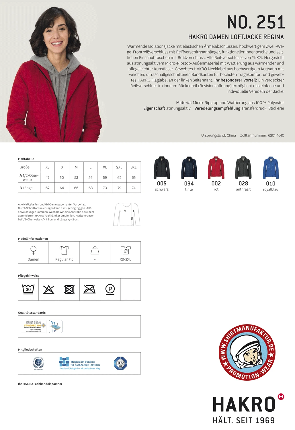 Hakro Ladies Loft Jacket