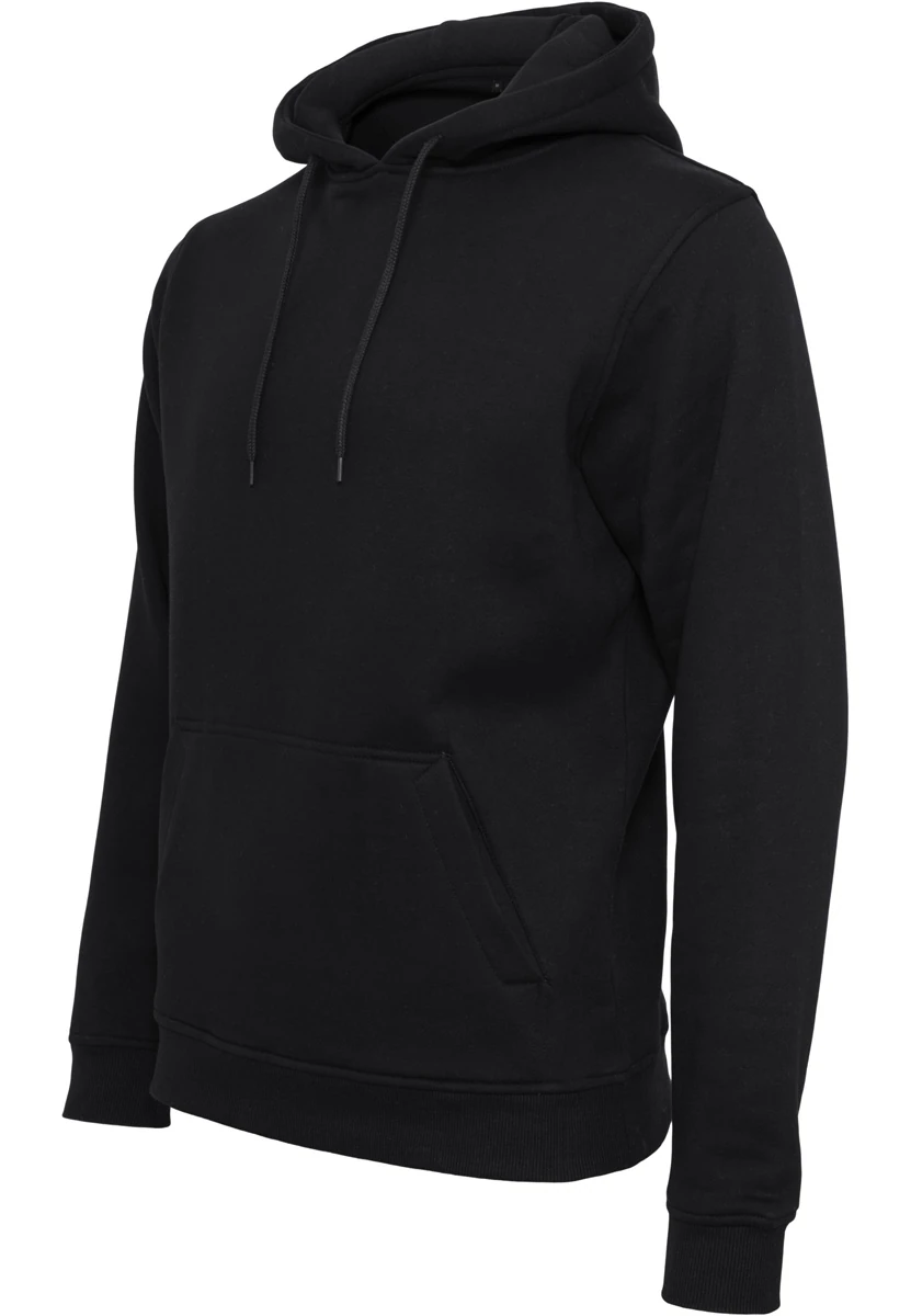 Build Your Brand Heavy Hoody, BY011 black