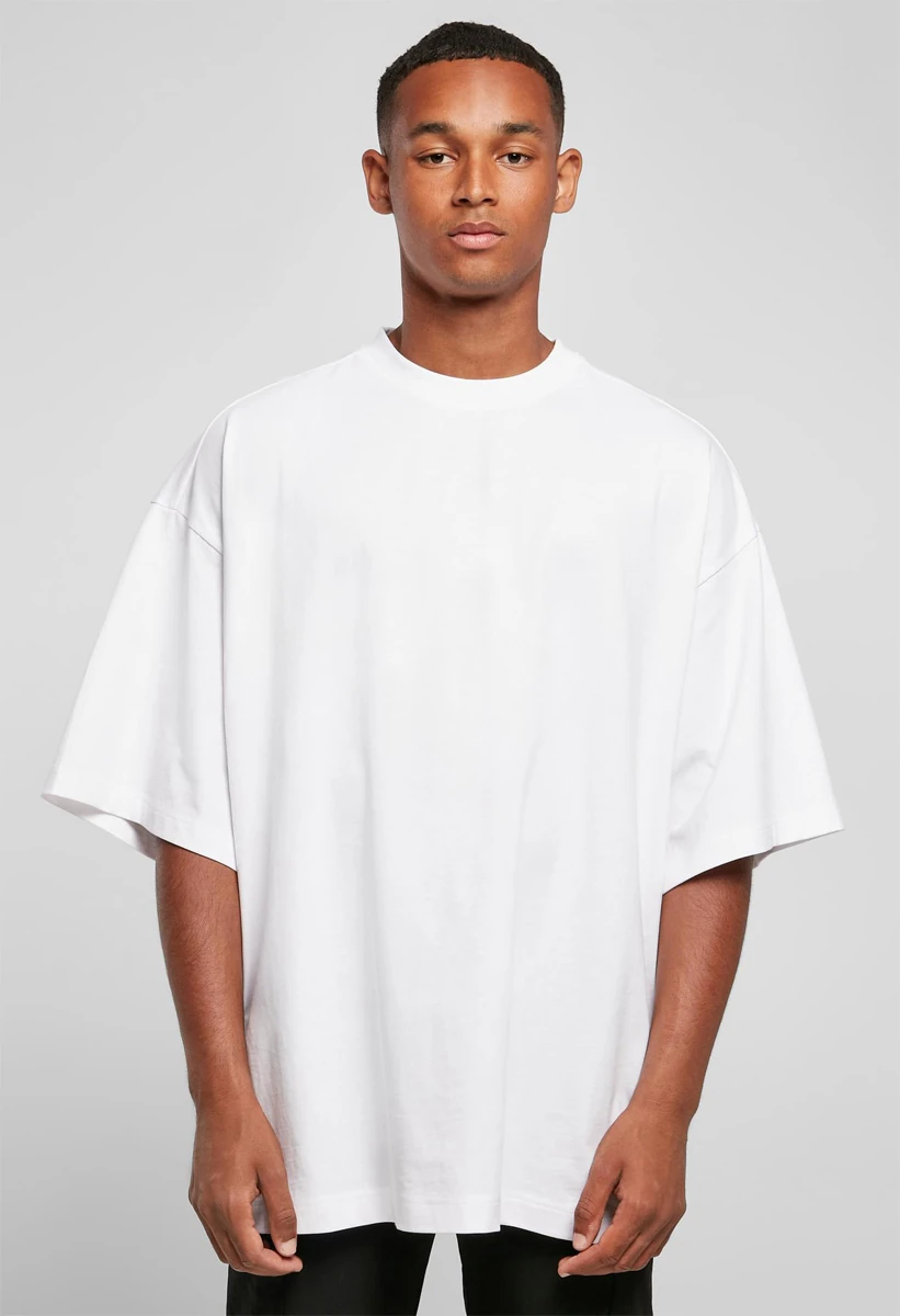 Build Your Brand, Huge Tee BY193, white