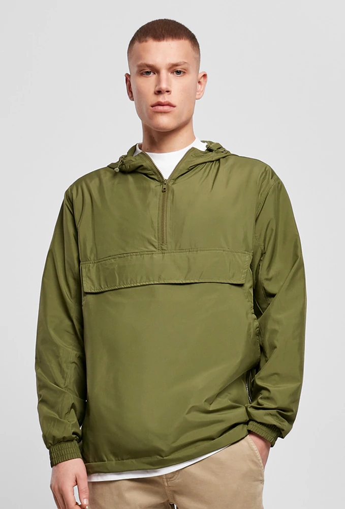 Build Your Brand Basic Pull Over Jacket