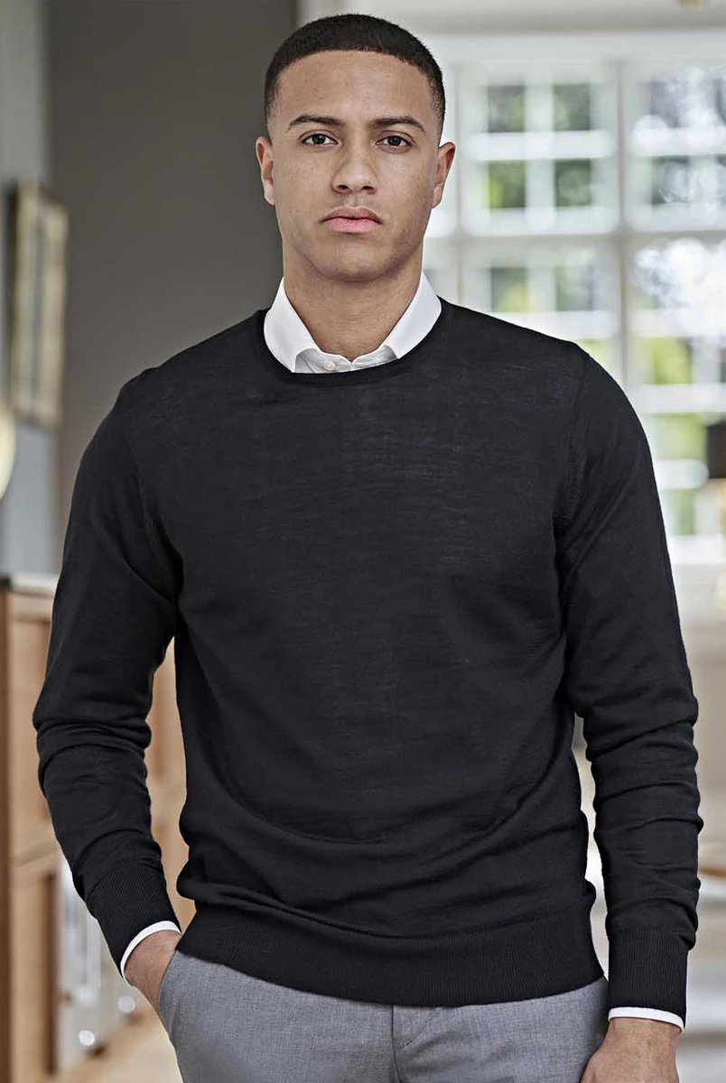 Tee Jays Mens Crew Neck Sweater