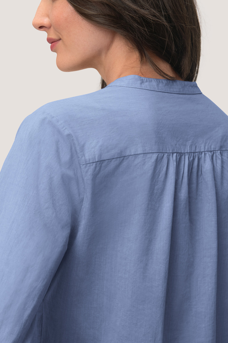 HAKRO 113 ozeanblau, Tunica-Bluse