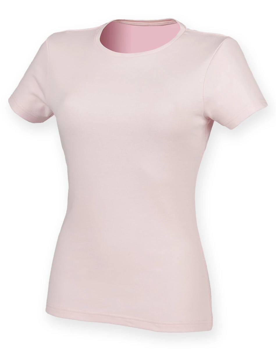 SkinniFit Womens Feel Good Stretch T
