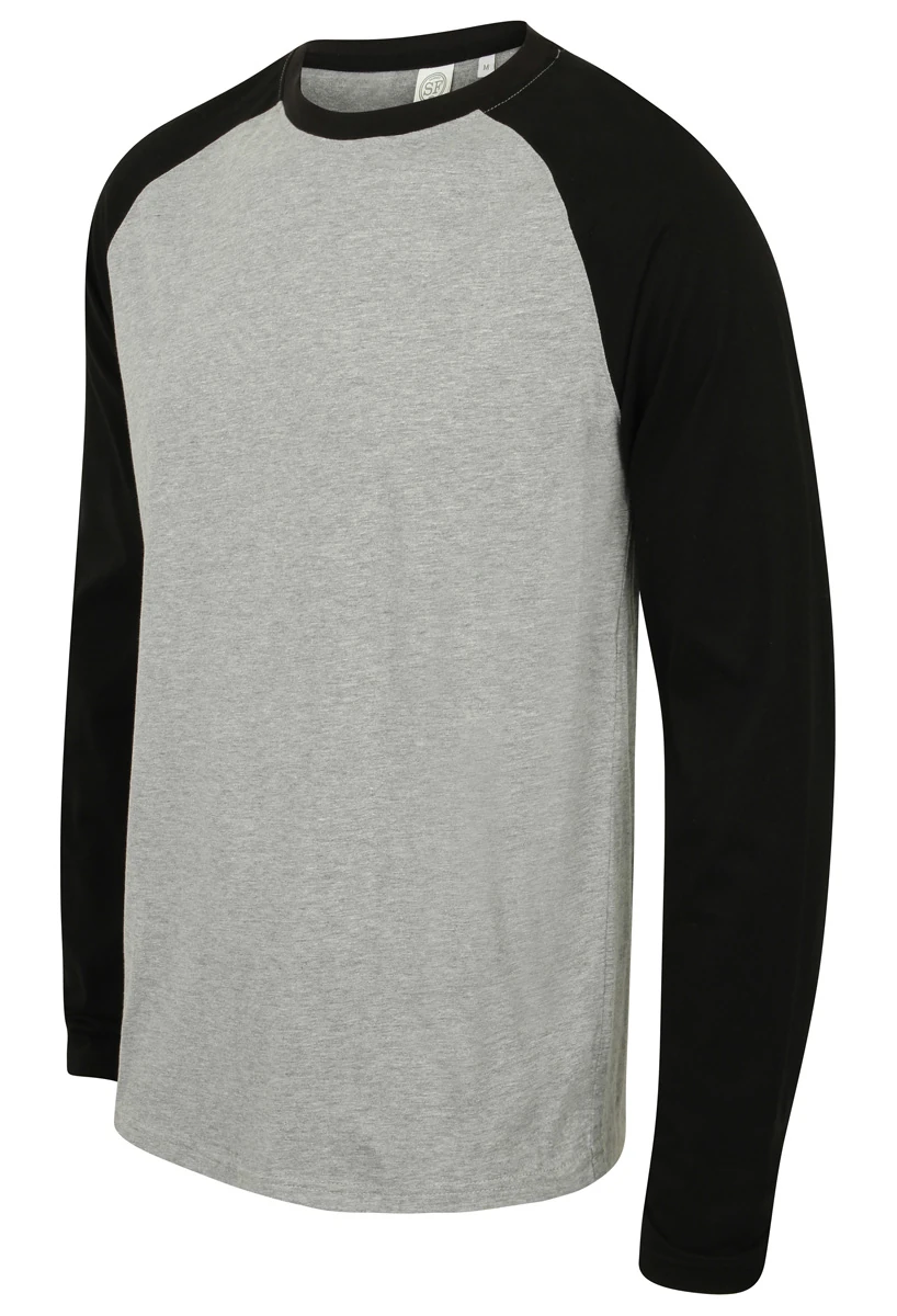 SkinniFit Long Sleeved Baseball T