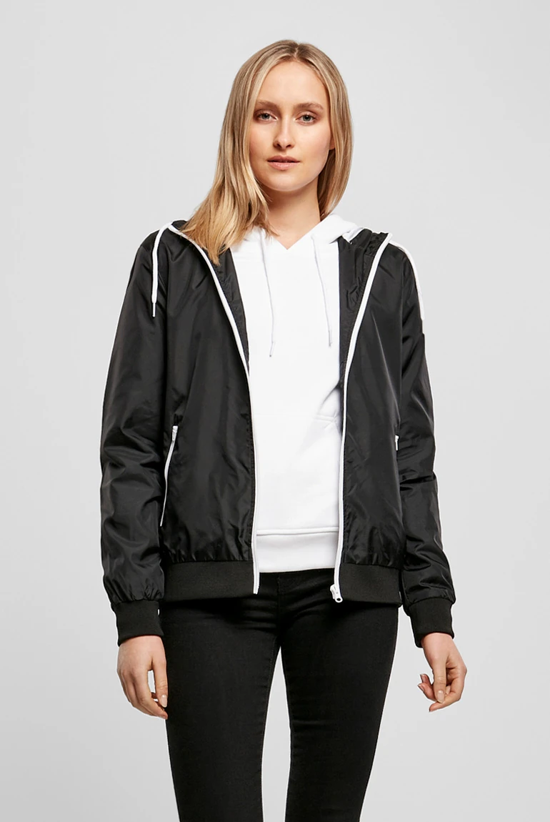 Build Your Brand Ladies Windrunner