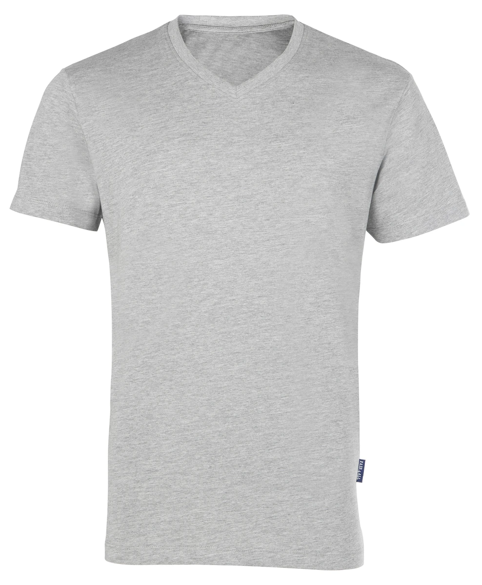 HRM Mens Luxury V-Neck Tee