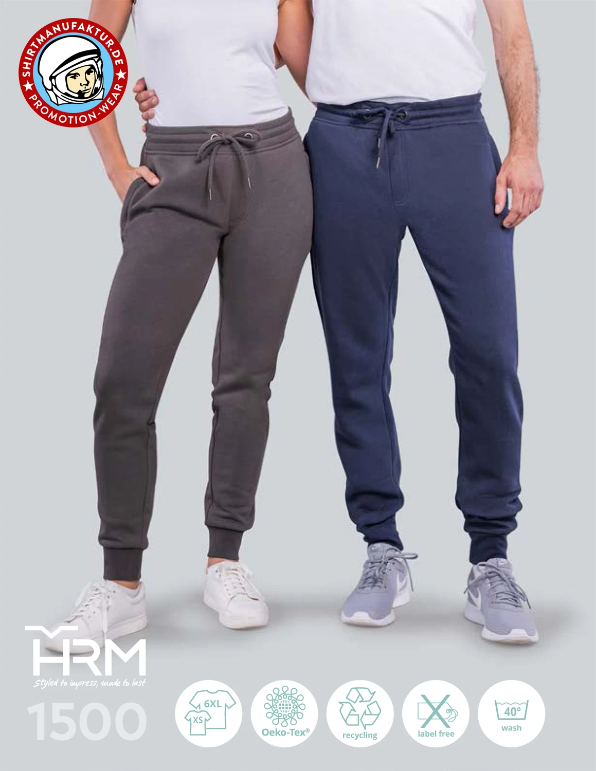 HRM Unisex Premium Jogging Pants HRM Unisex Premium Jogging Pants