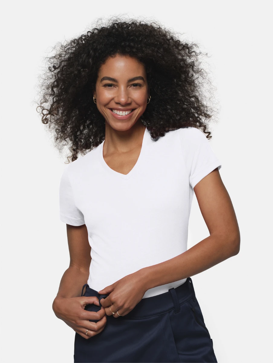 Hakro Ladies V-Shirt Mikralinar