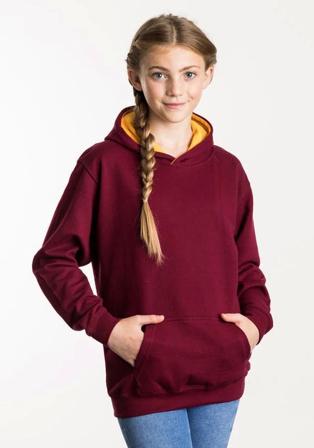 Just Hoods Kids Varsitiy Hoodie