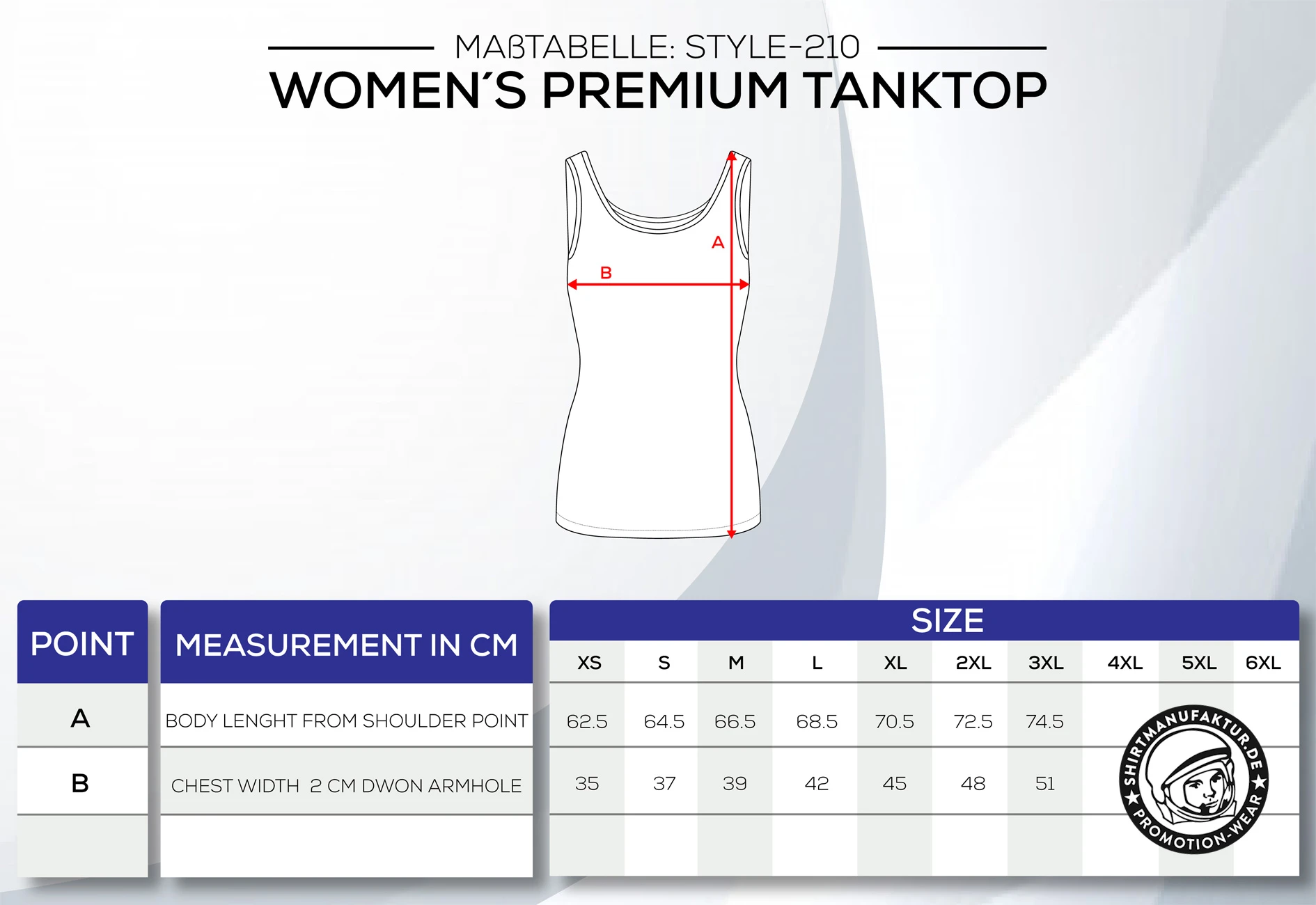 HRM Womens Premium Tanktop