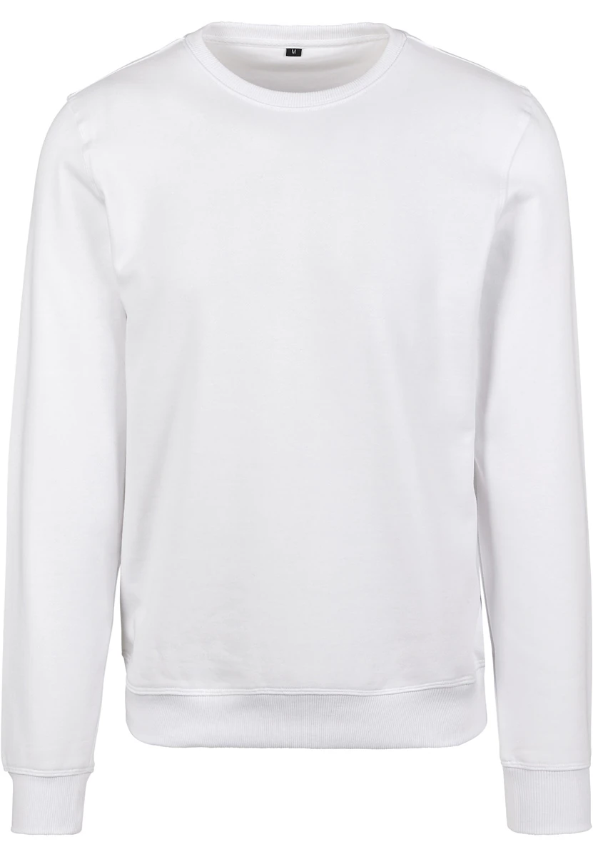 Build Your Brand, Premium Sweater BY119, white