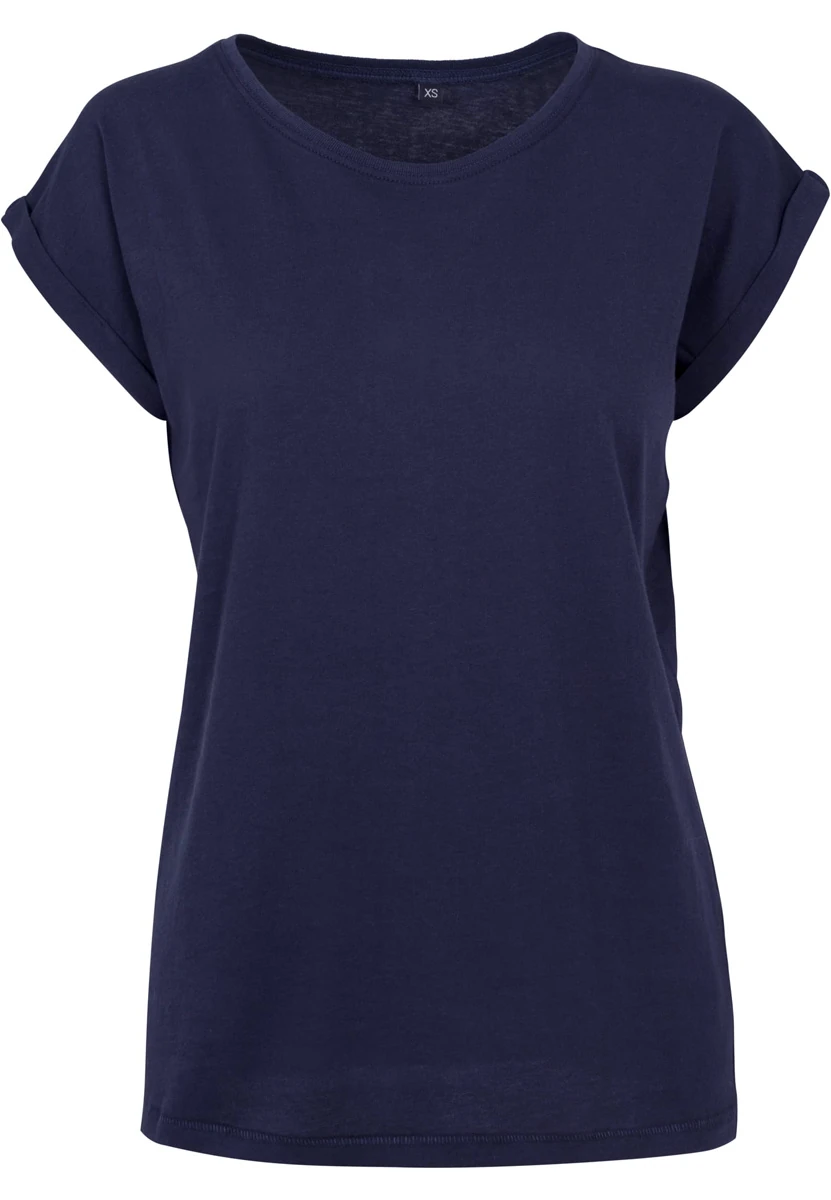 Build Your Brand Ladies Extended Shoulder Tee