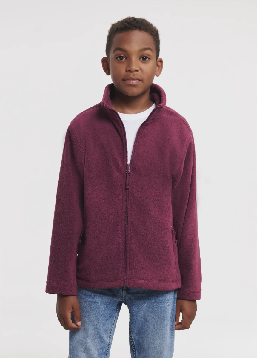 Russell Kids Full Zip Outdoor Fleece
