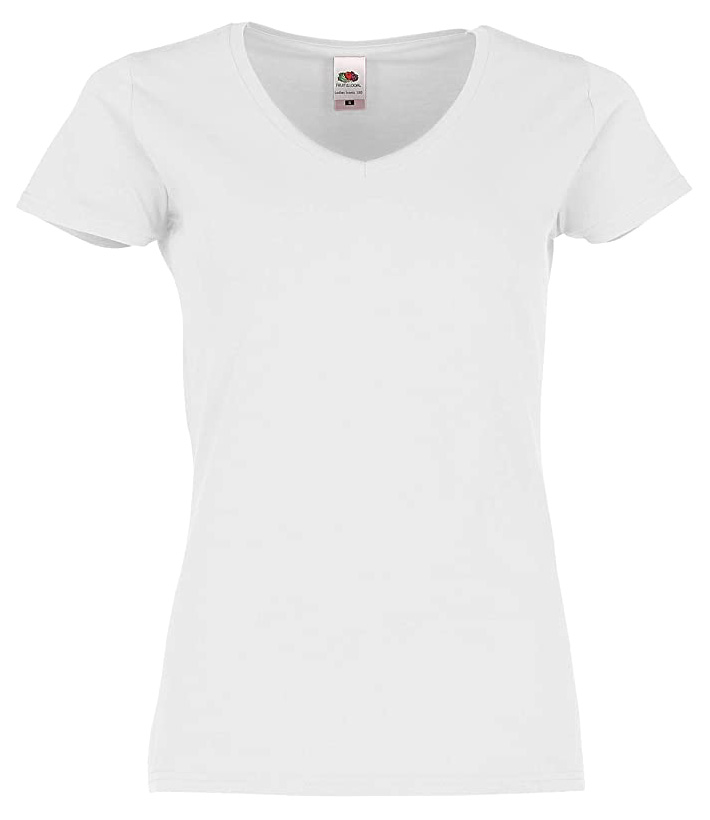 Fruit of the Loom Ladies Iconic 150 V Neck T