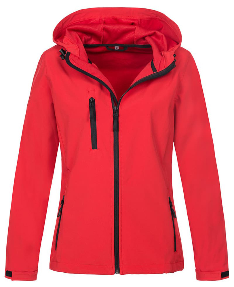 Stedman Women Softest Shell Hooded Jacket
