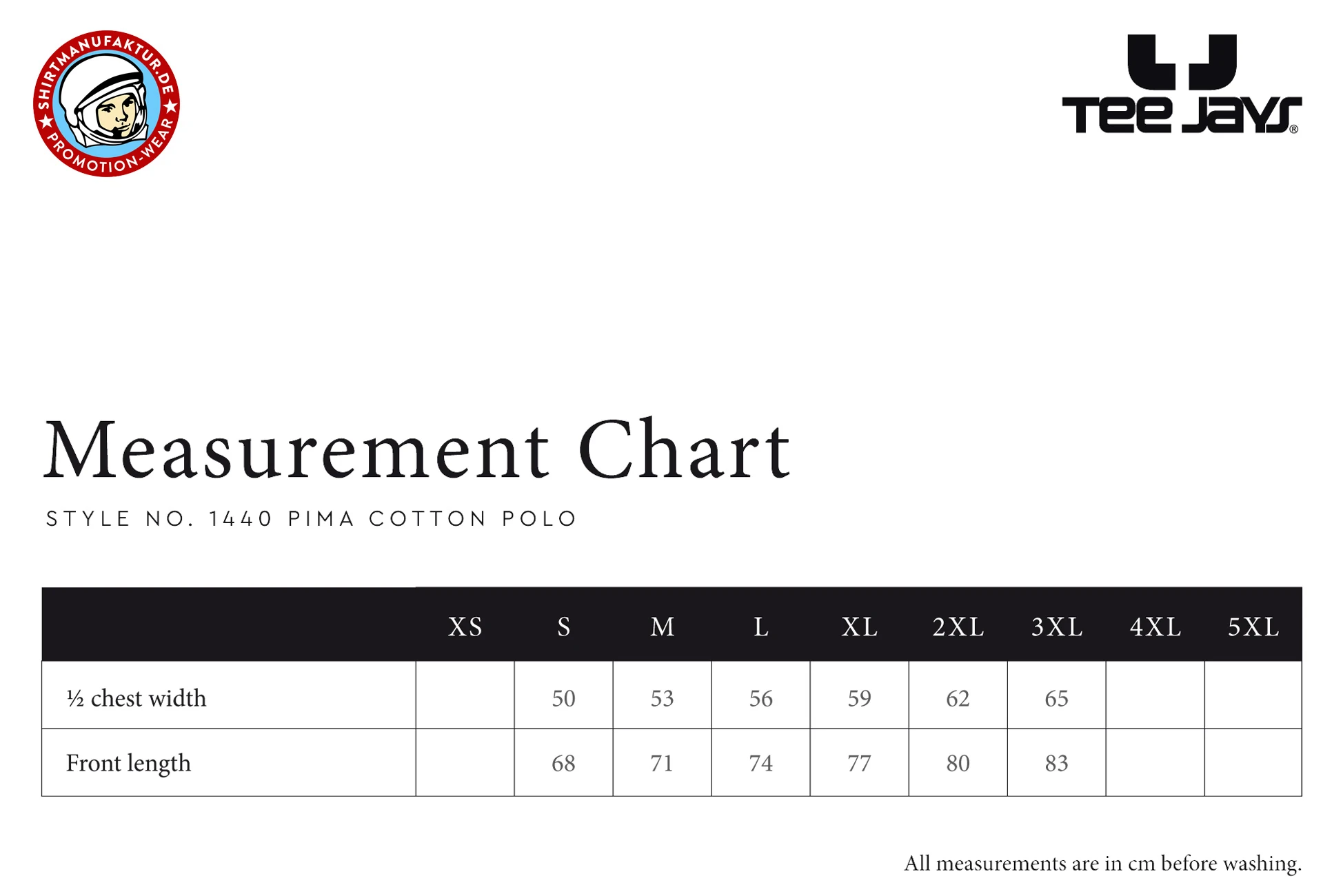 Tee Jays Mens Pima-Cotton Polo