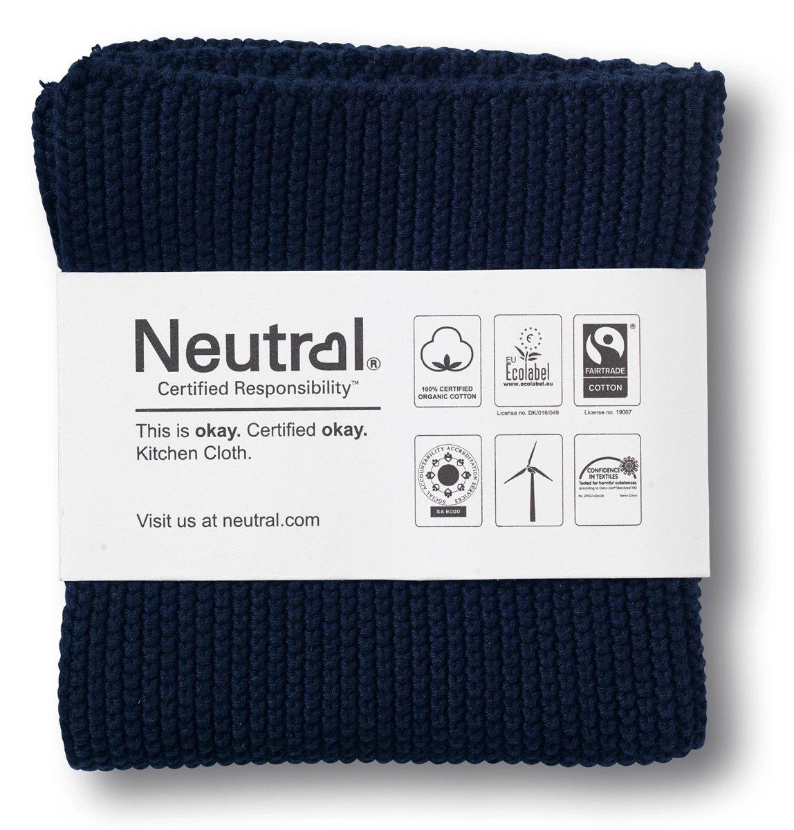 Neutral Pearl Knit Kitchen Cloth