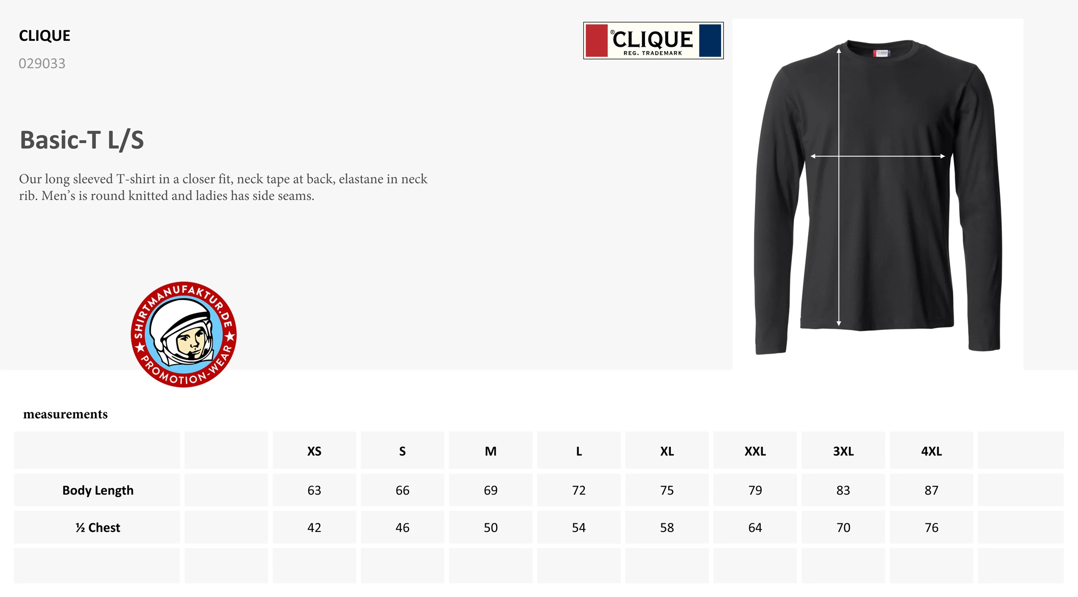 Clique Basic Longsleeve