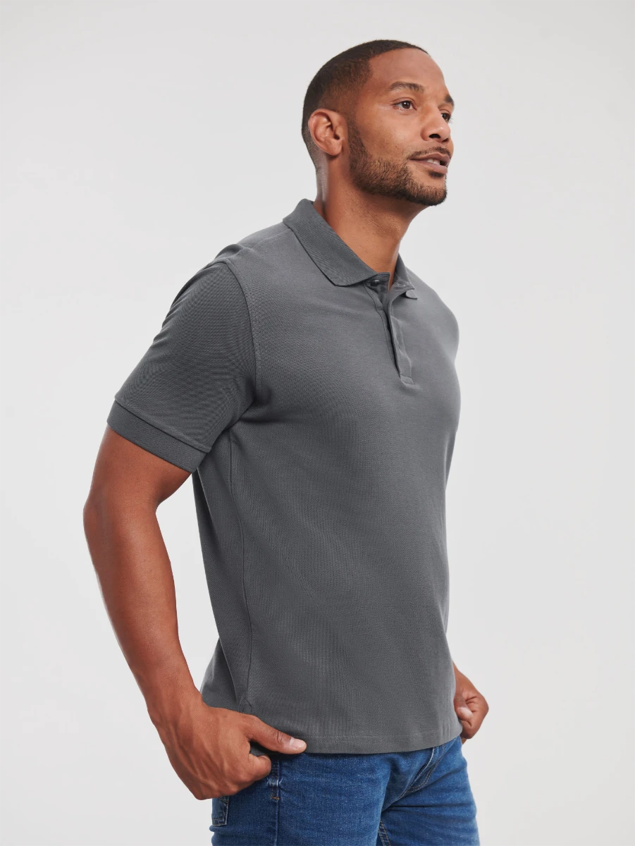 Russell Mens Ultimate Cotton Polo
