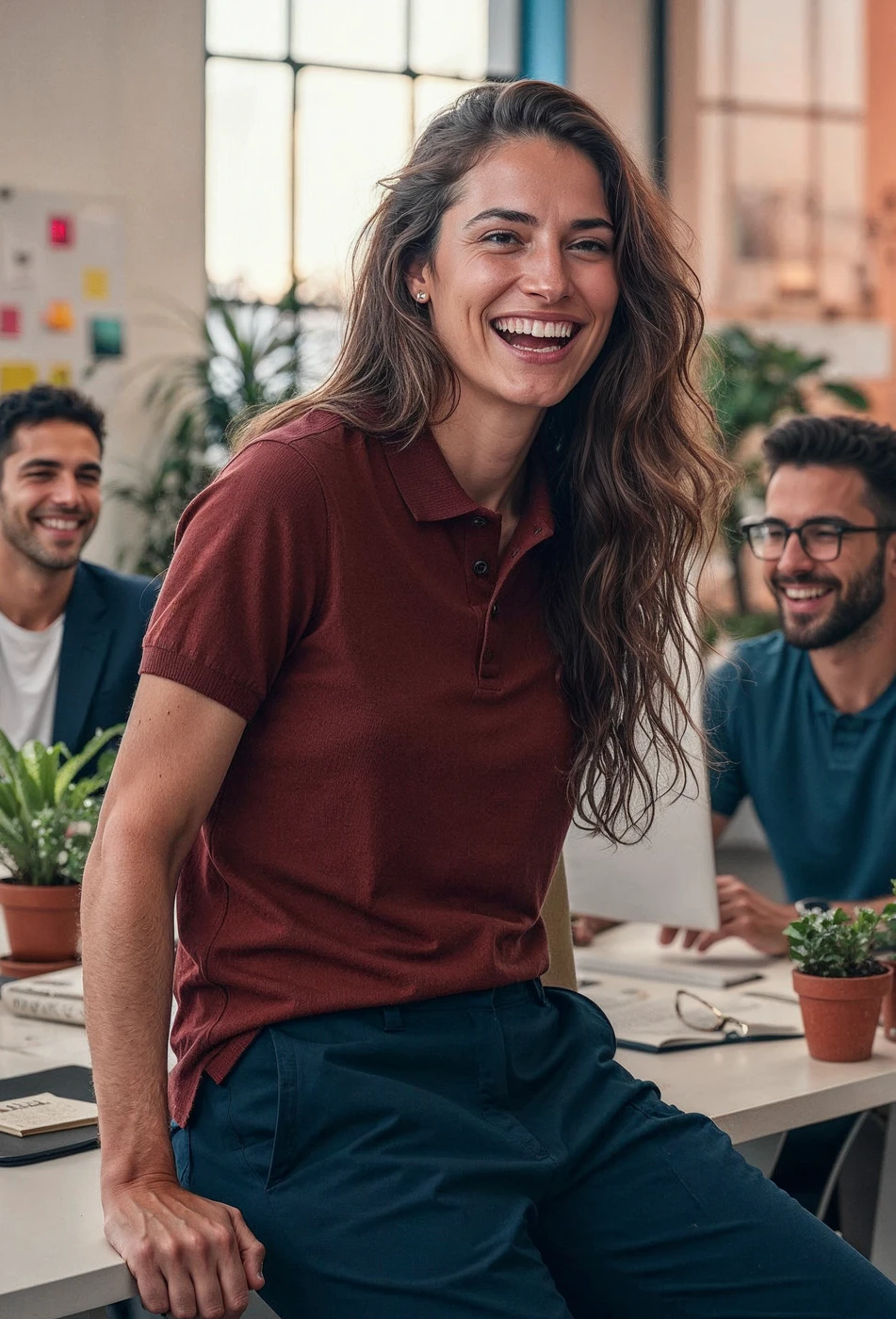 Untagged Movement Polo Regular Fit