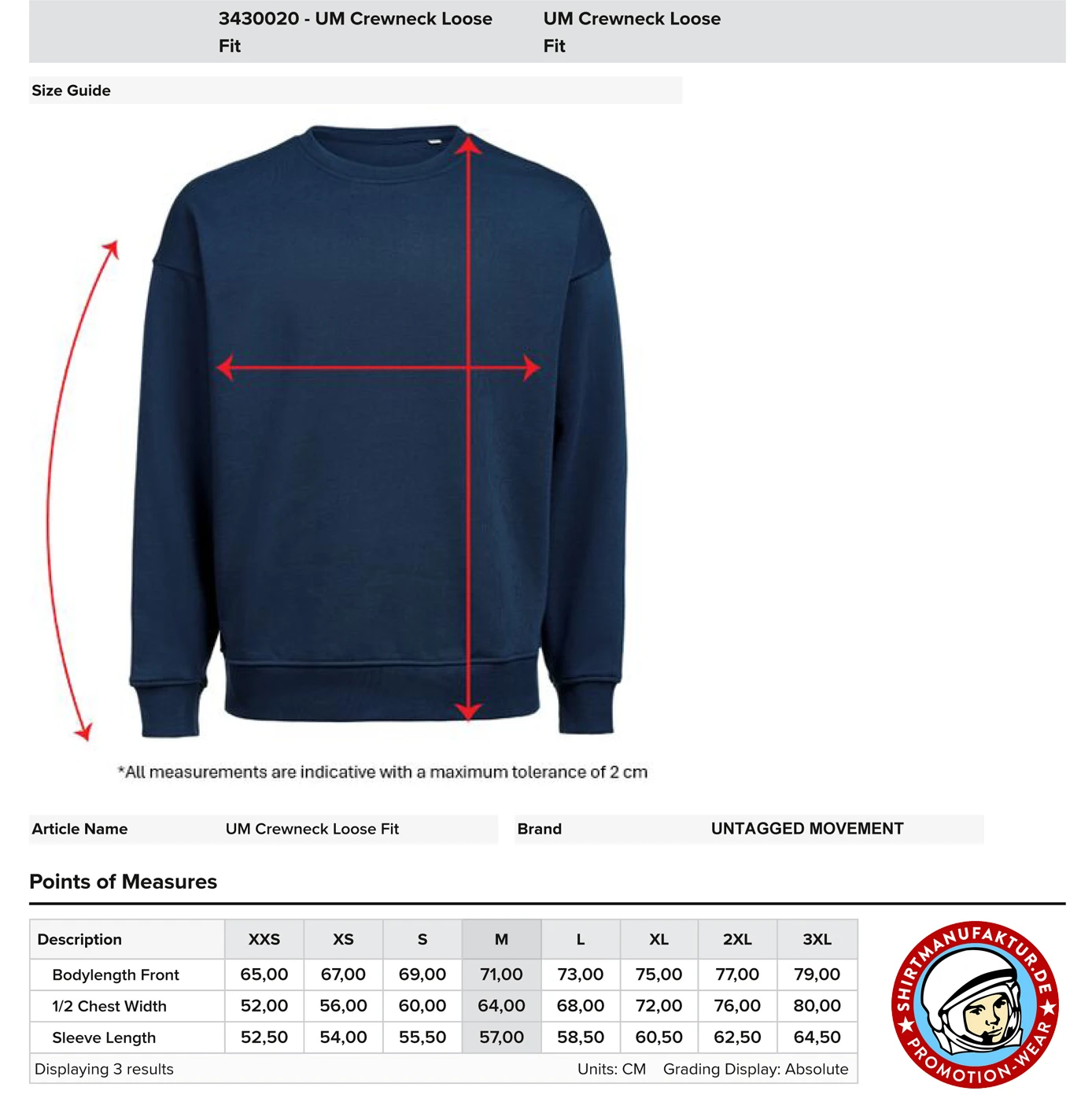 Untagged Movement Crewneck Loose Fit