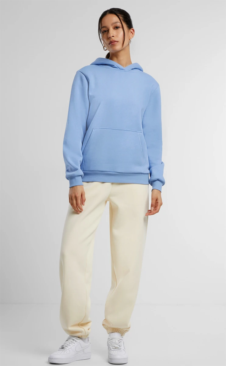 Build Your Brand Ladies Fluffy Hoody