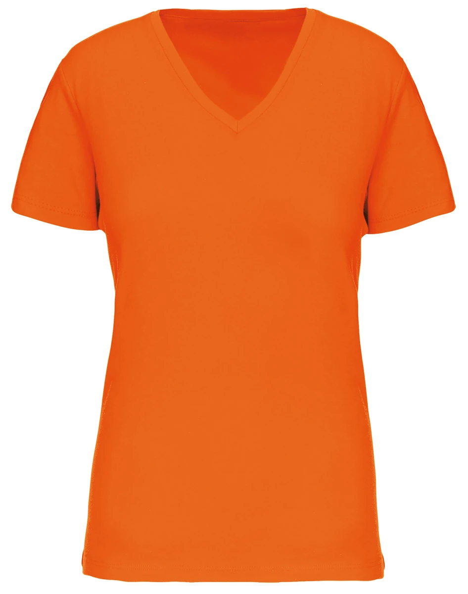 Kariban Ladies Organic V-Neck T-Schirt 150 IC