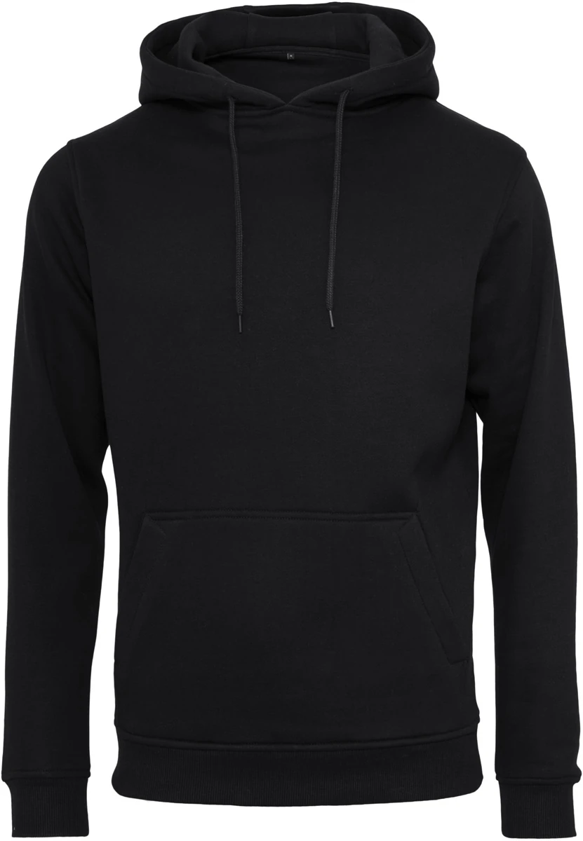 Build Your Brand Heavy Hoody, BY011 black