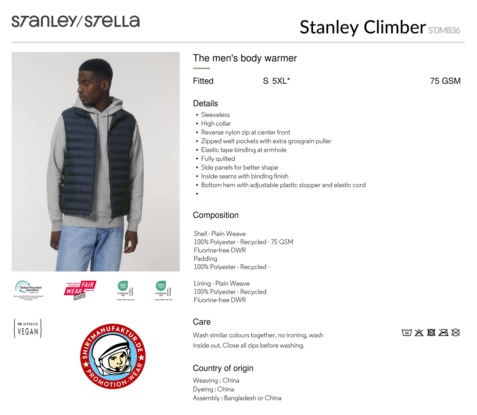 Stanley/Stella Stanley Climber