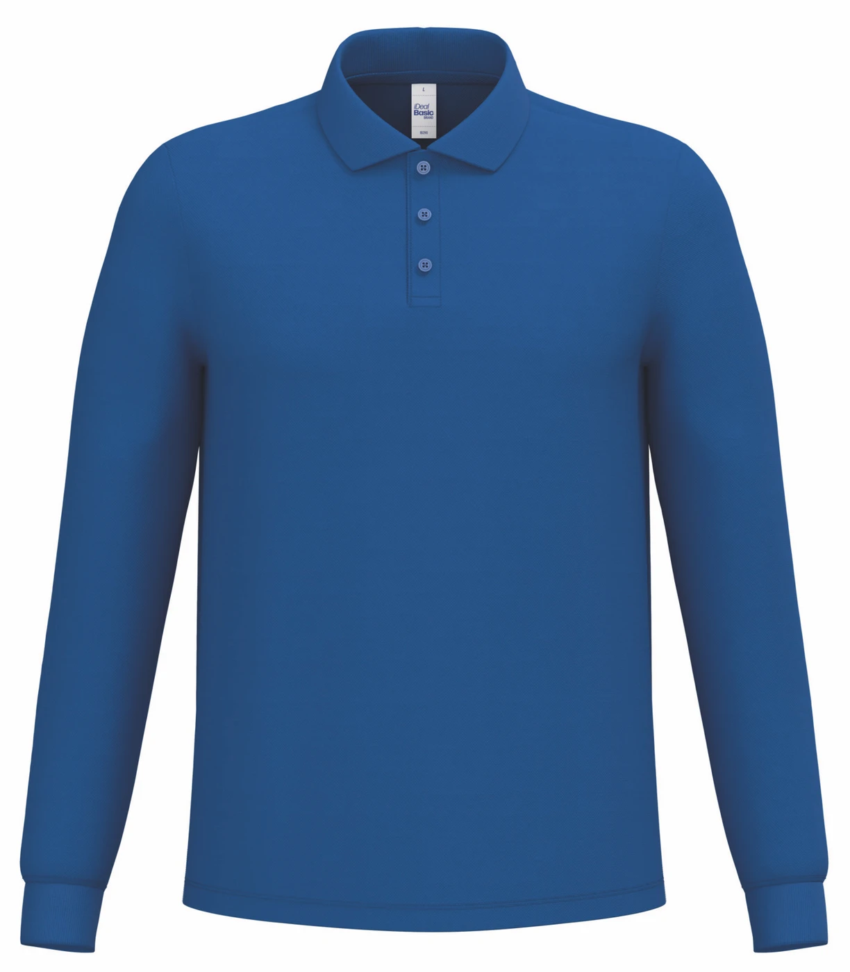 Ideal Basic Mens Longsleeve Piqué 180 Polo
