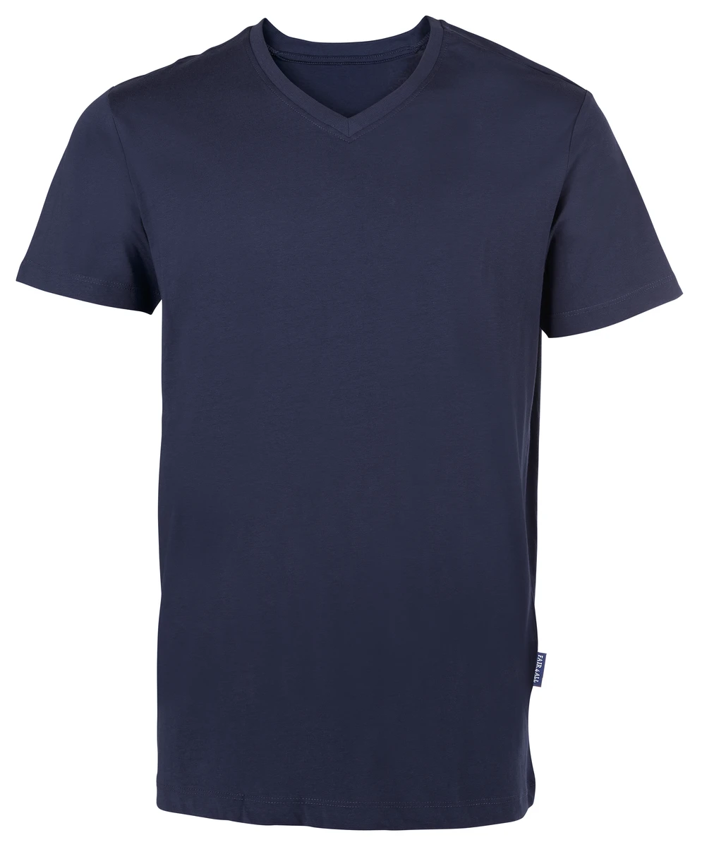 HRM Mens Luxury V-Neck Tee