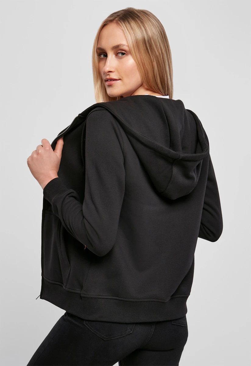 Buil Your Brand Ladies Merch Zip Hoodie