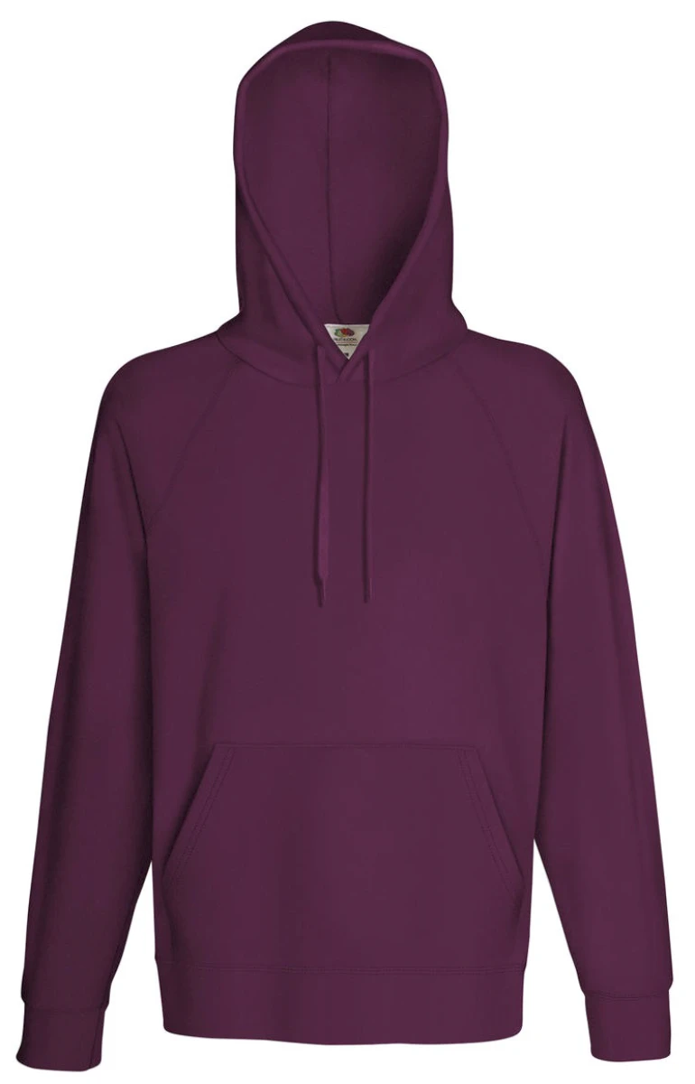 Fruit of the Loom Lightweight Hooded Sweat