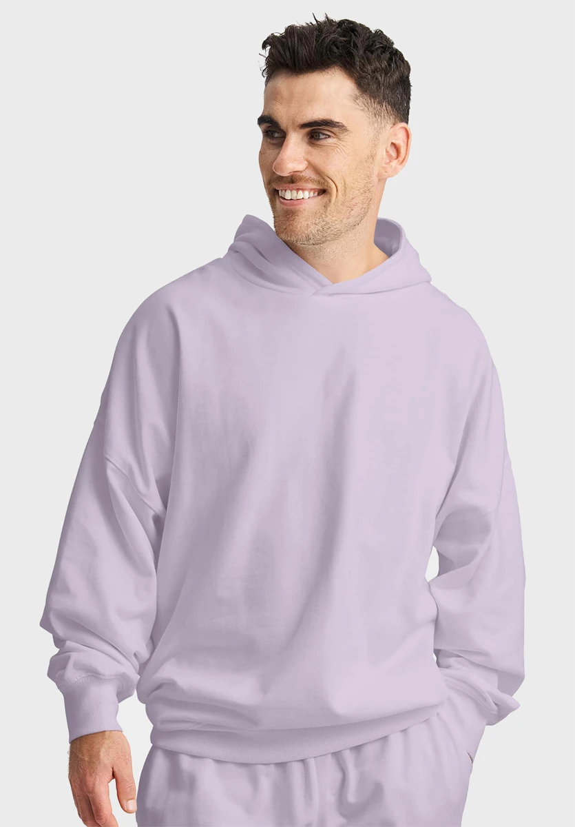 Neutral Oversized Tiger Cotton Hoodie