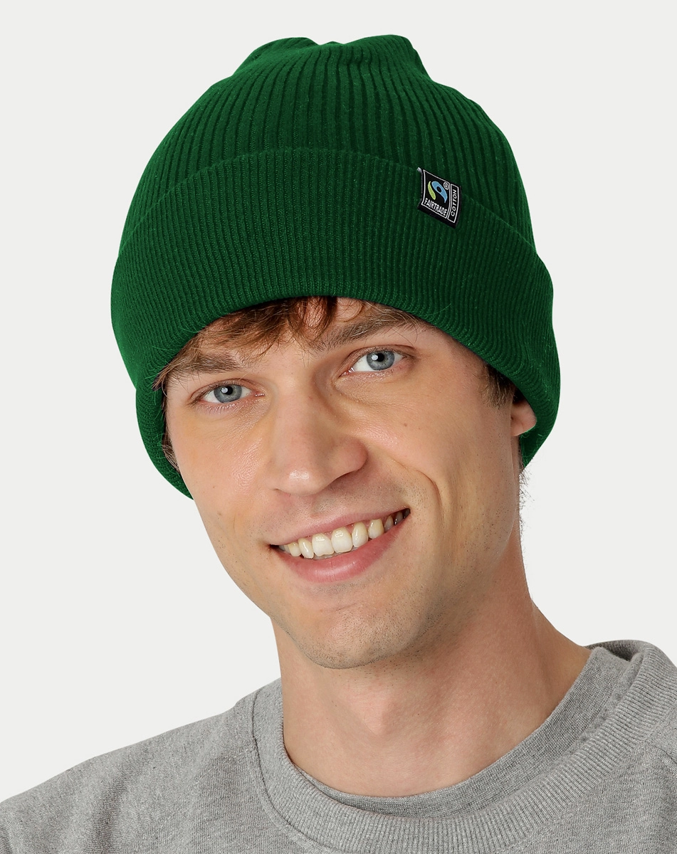 Neutral Mixed Knit Beanie