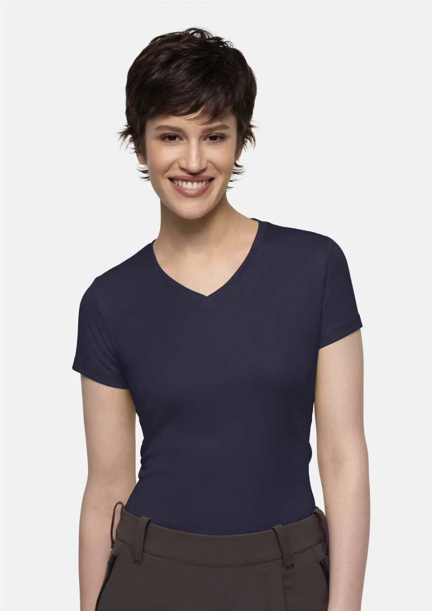 Hakro Ladies V-Shirt COOLMAX