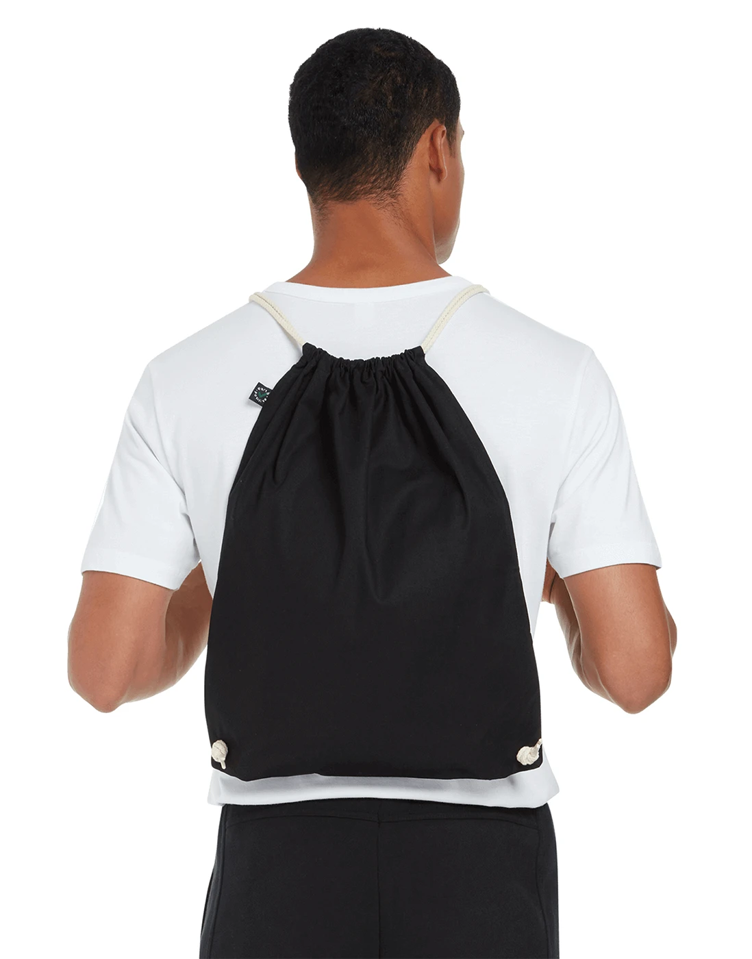 Earth Positive Drawstring Bag
